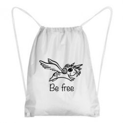 Рюкзак-мешок Be free unicorn - PrintSalon