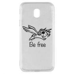 Чехол для Samsung J3 2017 Be free unicorn - PrintSalon