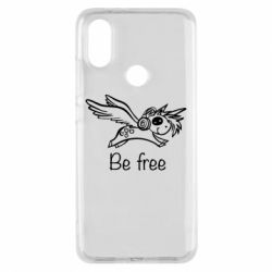 Чехол для Xiaomi Mi A2 Be free unicorn - PrintSalon