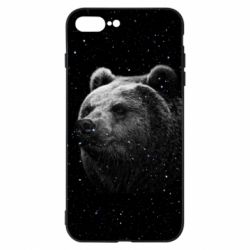 Чехол для iPhone 7 Plus Bear and stars - PrintSalon