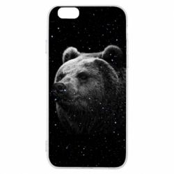 Чехол для iPhone 6/6S Bear and stars - PrintSalon