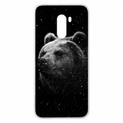 Чехол для Xiaomi Pocophone F1 Bear and stars - PrintSalon