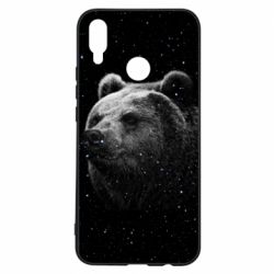 Чехол для Huawei P Smart Plus 2018 Bear and stars - PrintSalon