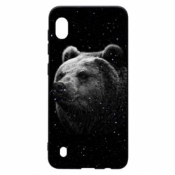 Чехол для Samsung A10 Bear and stars - PrintSalon