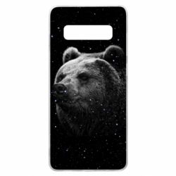 Чехол для Samsung S10+ Bear and stars - PrintSalon