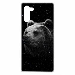 Чехол для Samsung Note 10 Bear and stars - PrintSalon