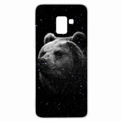 Чехол для Samsung A8+ 2018 Bear and stars - PrintSalon