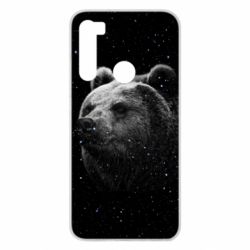 Чехол для Xiaomi Redmi Note 8 Bear and stars - PrintSalon
