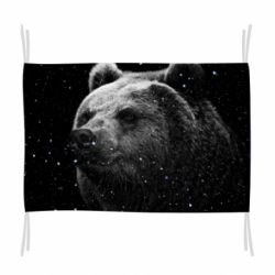 Флаг Bear and stars - PrintSalon
