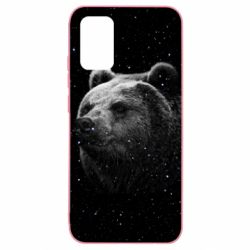 Чехол для Samsung A02s/M02s Bear and stars - PrintSalon