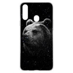 Чехол для Samsung A20s Bear and stars - PrintSalon