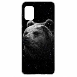 Чехол для Samsung A31 Bear and stars - PrintSalon