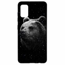 Чехол для Samsung A41 Bear and stars - PrintSalon