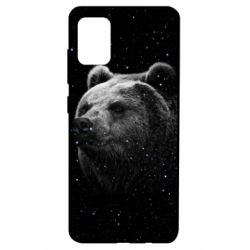 Чехол для Samsung A51 Bear and stars - PrintSalon