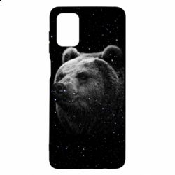 Чехол для Samsung M51 Bear and stars - PrintSalon