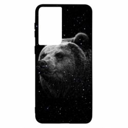 Чехол для Samsung S21 Bear and stars - PrintSalon