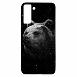 Чехол для Samsung S21+ Bear and stars - PrintSalon