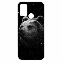Чехол для Oppo A53/A32/A33 Bear and stars - PrintSalon