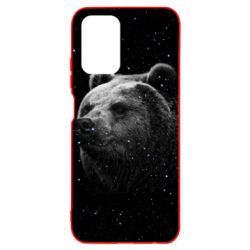 Чехол для Xiaomi Redmi Note 10 Bear and stars - PrintSalon