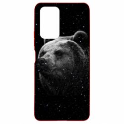 Чехол для Xiaomi Redmi Note 10 Pro Bear and stars - PrintSalon