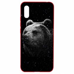 Чехол для Xiaomi Redmi 9a Bear and stars - PrintSalon