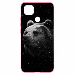 Чехол для Xiaomi Redmi 9c Bear and stars - PrintSalon