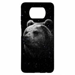 Чехол для Xiaomi Poco X3 Bear and stars - PrintSalon