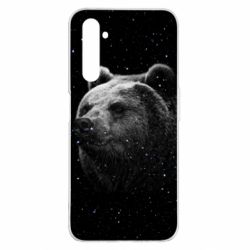 Чехол для Realme 6 Pro Bear and stars - PrintSalon