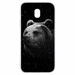 Чехол для Samsung J3 2017 Bear and stars - PrintSalon