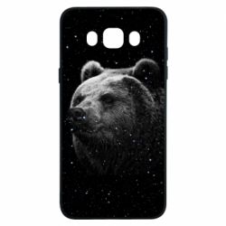 Чехол для Samsung J7 2016 Bear and stars - PrintSalon