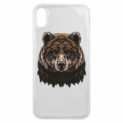 Чохол для iPhone Xs Max Bear graphic - PrintSalon
