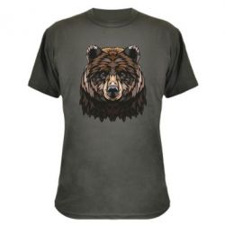 Камуфляжна футболка Bear graphic - PrintSalon