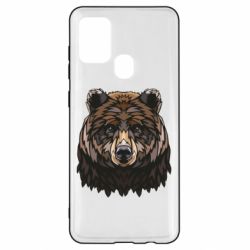 Чехол для Samsung A21s Bear graphic