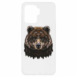Чохол для Oppo Reno 5 Lite Bear graphic - PrintSalon