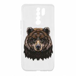 Чохол для Xiaomi Redmi 9 Bear graphic - PrintSalon