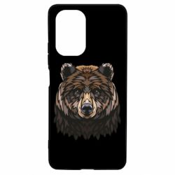 Чехол для Xiaomi Poco F3/K40 Bear graphic