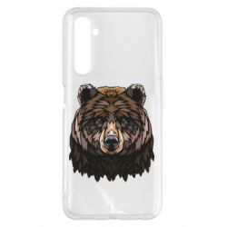 Чохол для Realme 6 Pro Bear graphic - PrintSalon