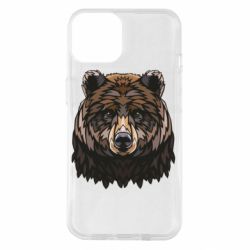 Чохол для iPhone 14 Bear graphic - PrintSalon