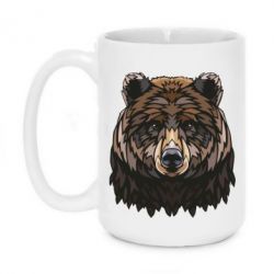 Чашка 420ml Bear graphic - PrintSalon