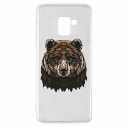 Чохол для Samsung A8+ 2018 Bear graphic - PrintSalon