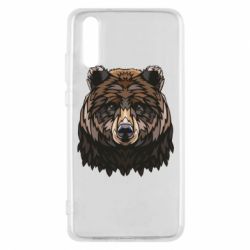 Чохол для Huawei P20 Bear graphic - PrintSalon