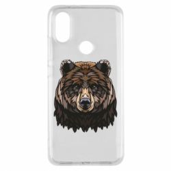 Чохол для Xiaomi Mi A2 Bear graphic - PrintSalon