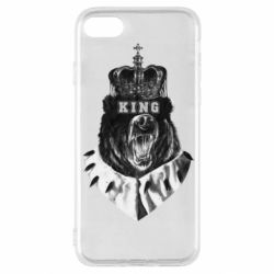 Чехол для iPhone SE 2022 Bear King - PrintSalon
