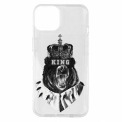 Чехол для iPhone 14 Bear King - PrintSalon