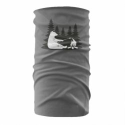 Бандана Bear on picnic - PrintSalon