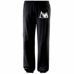 Штаны Bear on picnic - PrintSalon