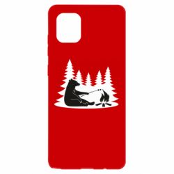 Чехол для Samsung Note 10 Lite Bear on picnic - PrintSalon