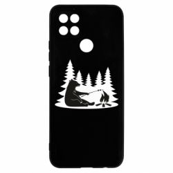 Чехол для Oppo A15s/A15 Bear on picnic - PrintSalon