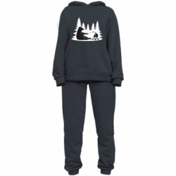 Женский костюм Bear on picnic - PrintSalon