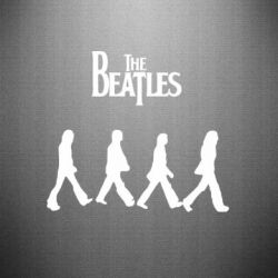 Наклейка Beatles Group - PrintSalon